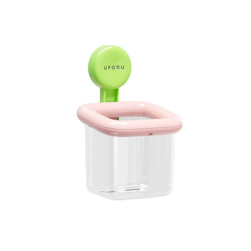 多巴胺洗臉巾廻收收納盒厠所洗手台吸盤壁掛擦臉巾瀝水透氣置物架