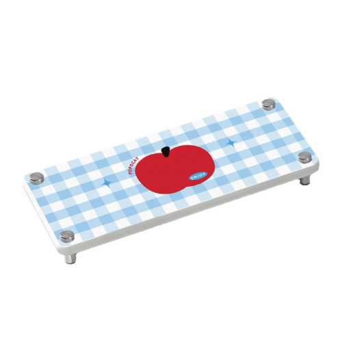 衛生間洗手台矽藻泥卡通印花置物架吸水漱口杯墊洗漱台台面牙刷架