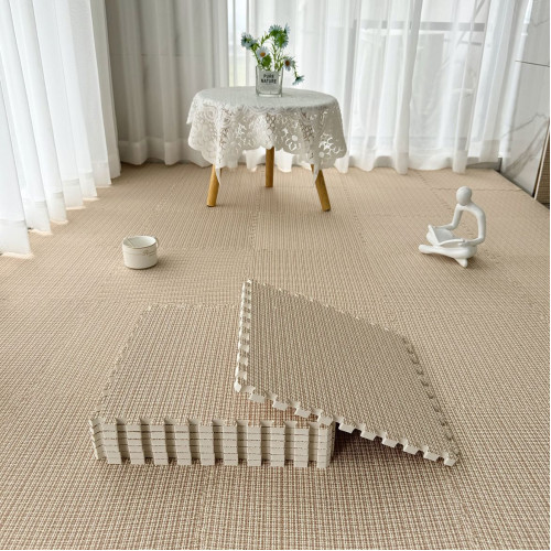 拼接地墊地毯臥室客廳臥室奶油風床邊毯大面積鋪兒童爬行墊鏈