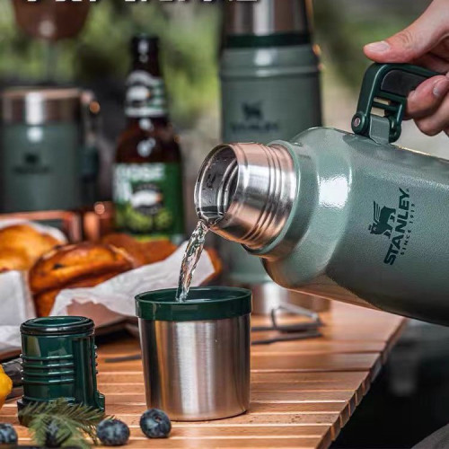 美國stanley史丹利保溫壺家用不鏽鋼水壺大容量保暖水壺戶外旅行