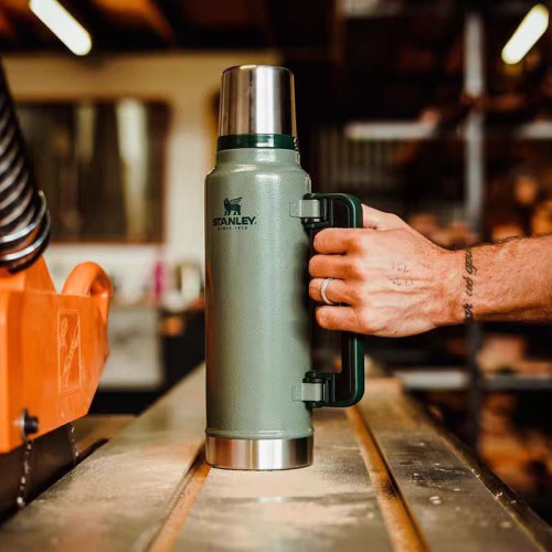 美國stanley史丹利保溫壺家用不鏽鋼水壺大容量保暖水壺戶外旅行