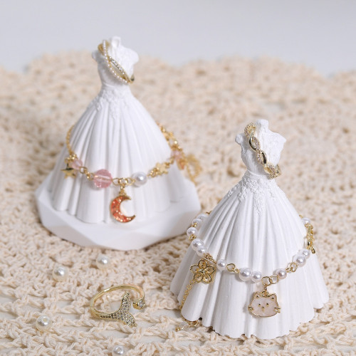 石膏婚紗裙首飾手鏈手串戒指架攝影擺拍拍攝拍照道具背景裝飾擺件