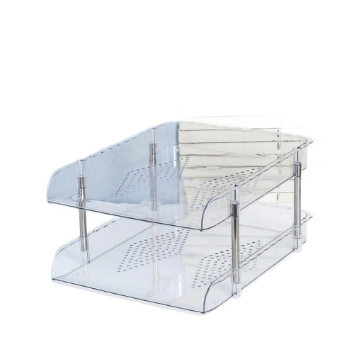 書本書桌文件分層辦公室置物架收納架學科分類收納學生收納盒