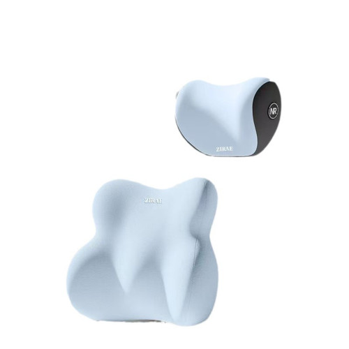 頭枕護頸枕腰靠枕套裝座椅護頸靠背墊護腰車用記憶棉高檔車用頸枕