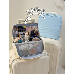 高顔值化妝包多層立式大容量收納外出旅行可攜式洗漱收納袋旅遊筆袋