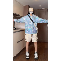 【精品】春季新品◆2025春秋男女同款港風炫彩色寬鬆防曬服防曬衣
