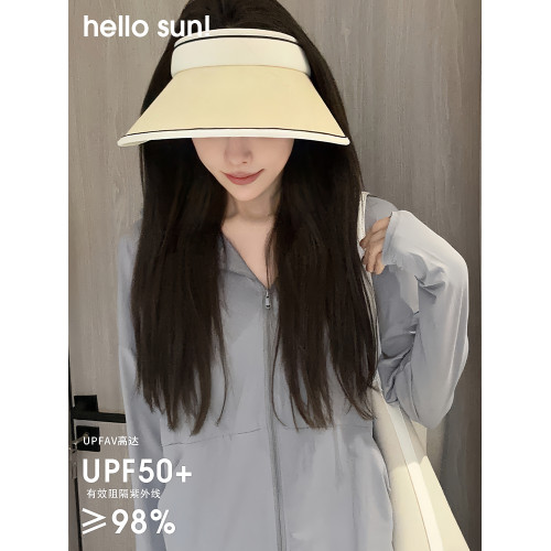 灰色冰絲防曬衣女夏2025新款戶外防紫外線防曬服寬鬆顯瘦連帽外套