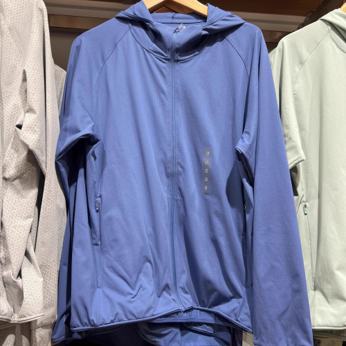 日單男女情侶裝防曬衣速乾透氣高彈力拉鍊連帽開衫 475387 465203