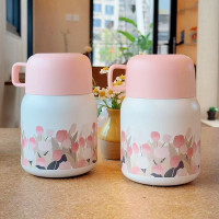 鬱金香燜燒杯銀耳羹上班族可攜式燜燒壺不鏽鋼保溫杯子家用燜燒杯子