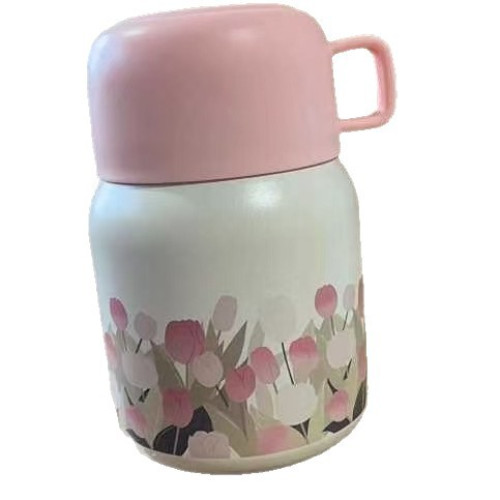 鬱金香燜燒杯銀耳羹上班族可攜式燜燒壺不鏽鋼保溫杯子家用燜燒杯子