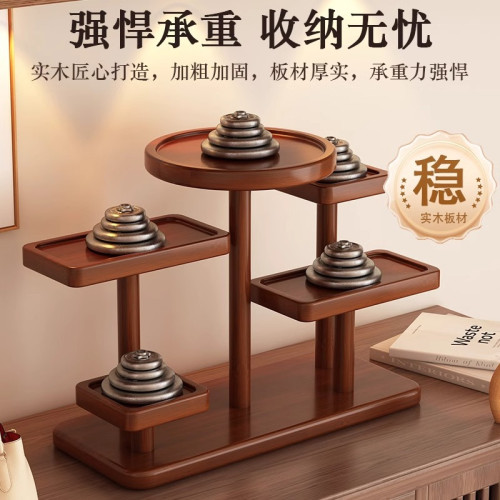 入戶門玄關鑰匙置物架台面桌上古風擺件裝飾展示架博古架眼鏡放置