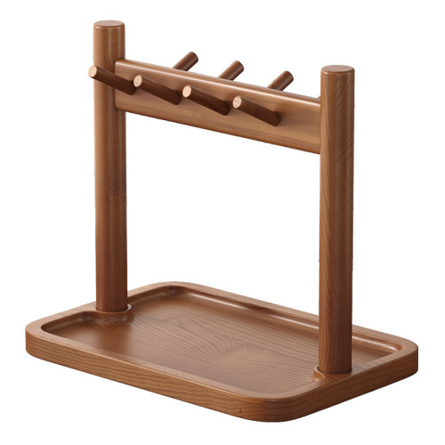 入戶門玄關鑰匙置物架台面桌上古風擺件裝飾展示架博古架眼鏡放置