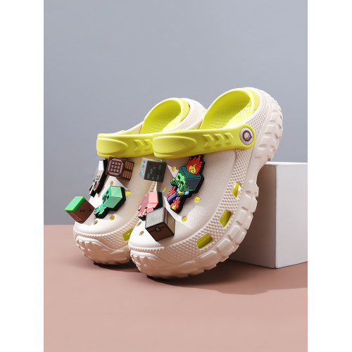 我的世界兒童洞洞鞋男童2026新款男孩防滑室內小孩沙灘寶寶涼拖鞋