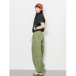 RCDB山系戶外防潑水速乾工裝褲男女中性直筒徒步登山防風休閒長褲