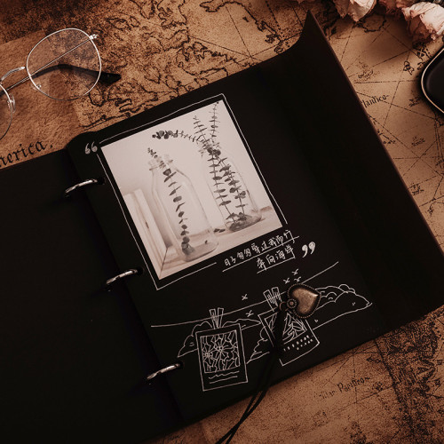 相冊拍立得相片集剪貼簿 手工製作兒童成長紀唸冊影集證件照