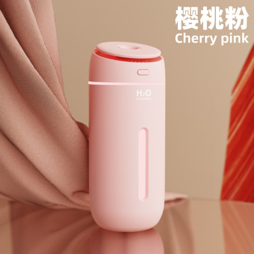 新款桌面補水夜燈家用辦公臥室車用大霧量usb迷你空氣淨化加濕器
