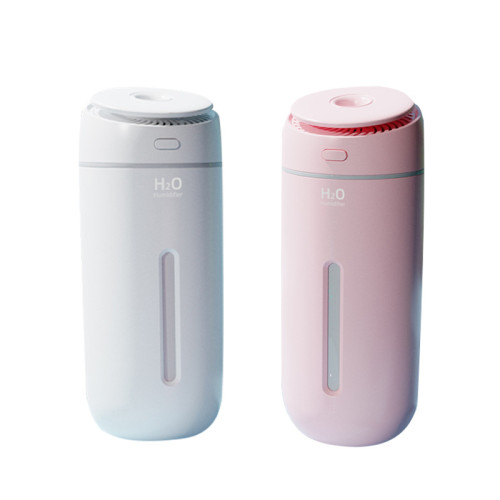 新款桌面補水夜燈家用辦公臥室車用大霧量usb迷你空氣淨化加濕器