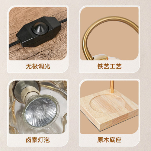 原木香薰燈融蠟燈蠟燭暖燈可調光融燭台燈臥室香薰爐融燭燈 原木香薰燈融蠟燈蠟燭暖燈可調光融燭台燈臥室香薰爐融燭燈