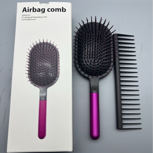 小紅書種草某森同款氣裹梳網紅時尚美髮梳家用防靜電按摩梳套裝