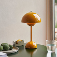 丹麥花苞台燈充電無線可移動簡約客餐廳觸控調光VP9床頭氛圍台燈