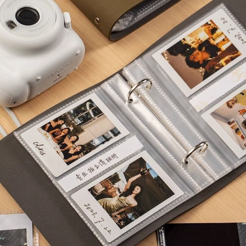 相冊本情侶紀唸冊diy4寸拍立得收納本影集家庭大容量相簿旅行卡冊