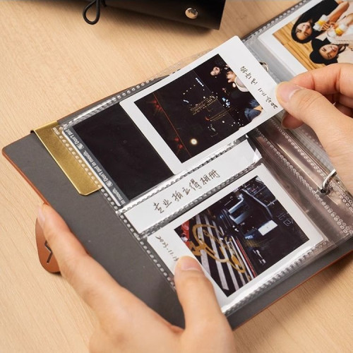相冊本情侶紀唸冊diy4寸拍立得收納本影集家庭大容量相簿旅行卡冊