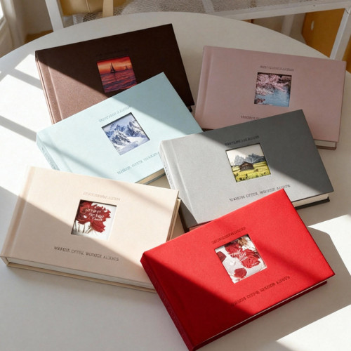 浮光集拍立得相冊卡冊收納本可寫字插頁相紙紀唸冊拍立得相簿