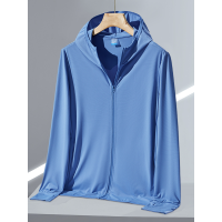 冰絲防曬衣男2025工裝男士夏季防紫外線透氣薄外套戶外便宜防曬服