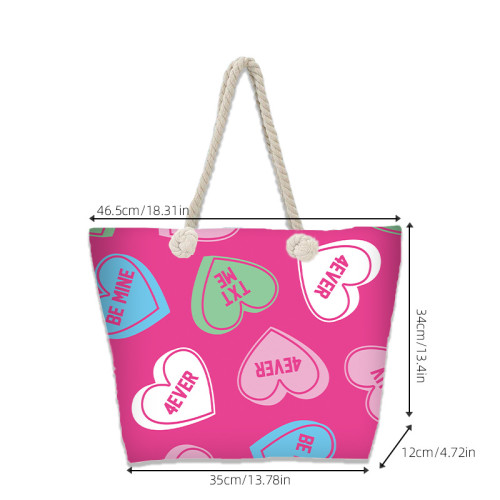 字母沙灘包大容量單肩包時尚手提包多功能泳衣收納托特包 字母沙灘包大容量單肩包時尚手提包多功能泳衣收納托特包