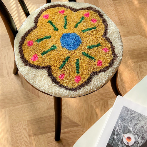 卡通植絨坐墊辦公室椅墊加厚家用四季防滑隔涼簇絨座墊屁股墊 卡通植絨坐墊辦公室椅墊加厚家用四季防滑隔涼簇絨座墊屁股墊