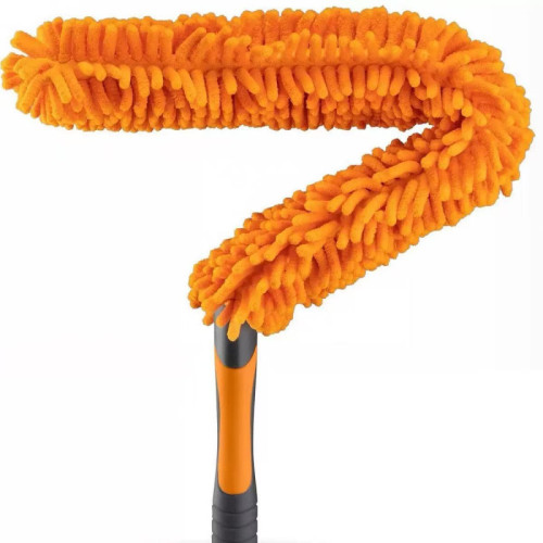 二合一窗戶清潔刮刀加長除塵刮水雙面高層玻璃擦蜘蛛網