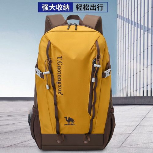 大容量雙肩包男女短途出差旅遊登山包旅行包學生後後背包運動休閒書包