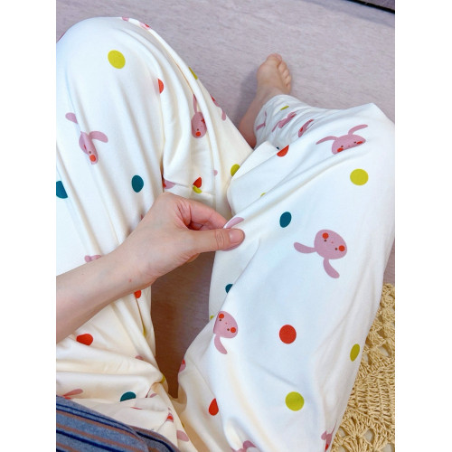 秋冬季加絨長褲卡通休閒遛彎褲少女可外穿家居褲軟糯雙面德絨睡褲 秋冬季加絨長褲卡通休閒遛彎褲少女可外穿家居褲軟糯雙面德絨睡褲