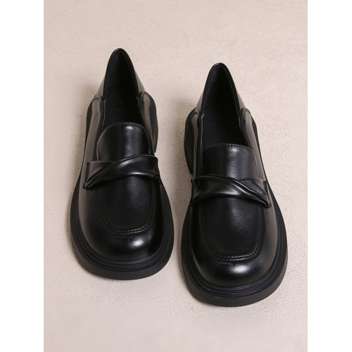 女鞋通勤百搭超軟小羊皮單鞋jk製服鞋平底英倫風小皮鞋樂福鞋配裙 女鞋通勤百搭超軟小羊皮單鞋jk製服鞋平底英倫風小皮鞋樂福鞋配裙