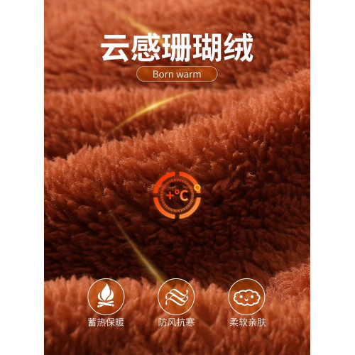 虎虎生威睡衣女秋冬季珊瑚絨加絨加厚冬天睡袍長款浴袍家居服套裝