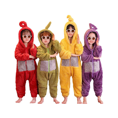 加大碼天線寶寶兒童卡通連體睡衣可愛秋冬珊瑚法蘭絨成人情侶演出 加大碼天線寶寶兒童卡通連體睡衣可愛秋冬珊瑚法蘭絨成人情侶演出