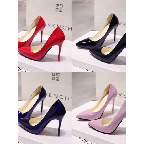 尖頭裸色高跟鞋細跟防水台黑色單鞋女春秋10cm性感紅色婚鞋34碼潮 尖頭裸色高跟鞋細跟防水台黑色單鞋女春秋10cm性感紅色婚鞋34碼潮