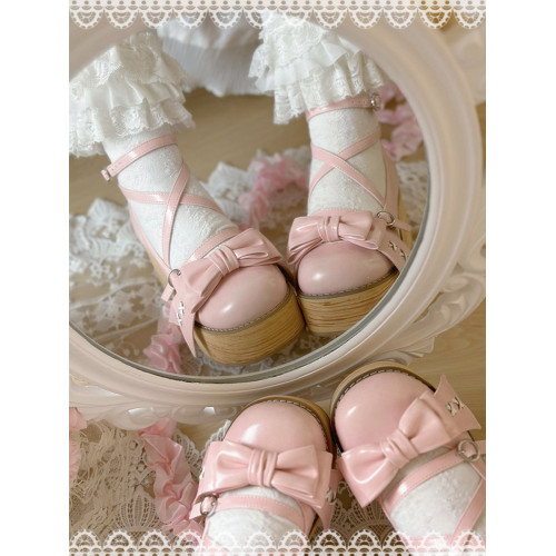 西柚原創新款甜柚糕糕松糕lo鞋增高木紋厚底洛麗塔lolita鞋子女鞋 西柚原創新款甜柚糕糕松糕lo鞋增高木紋厚底洛麗塔lolita鞋子女鞋