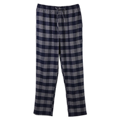 睡褲男冬純棉磨毛男士寬鬆全棉居家褲子格子大碼春秋高腰家居長褲