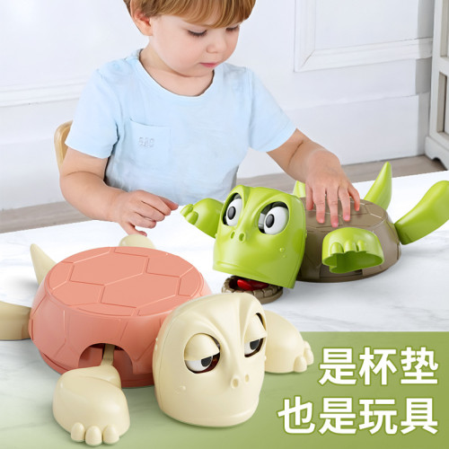 2025網紅新款搞怪瞪眼烏龜杯墊搞笑王八杯墊桌面擺件創意按壓玩具 2025網紅新款搞怪瞪眼烏龜杯墊搞笑王八杯墊桌面擺件創意按壓玩具