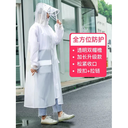 雨衣長款全身單人男女款時尚透明防暴雨電動電瓶車自行車成人雨披
