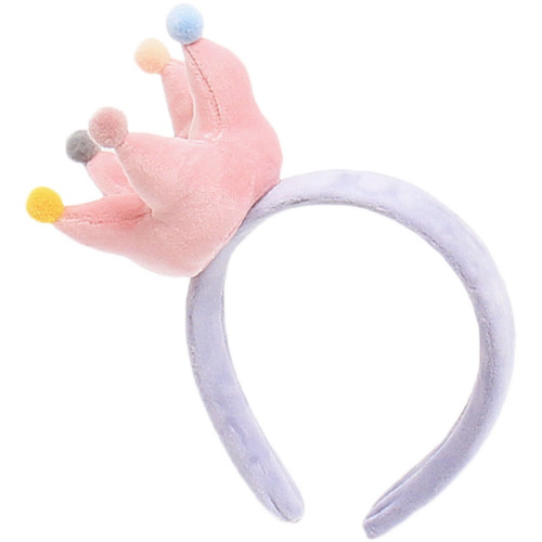 可愛皇冠髮箍甜美洗臉敷面膜髮卡超萌卡通頭飾搞怪網紅拍照頭箍女