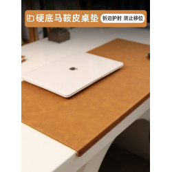 商務電腦筆電加厚超大號禮物防水辦公鍵盤滑鼠寫字台書桌墊耐熱