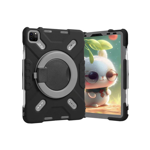 iPad11代保護套Air11寸防摔10適用蘋果平板Air5保護殼10.2寸矽膠兒童2025新款Pro11寸帶筆槽mini45防彎殼9代7