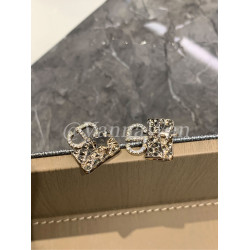 VanWan【買手版】CD～巴黎街頭 復古包包耳釘26aw精緻耳飾925銀針