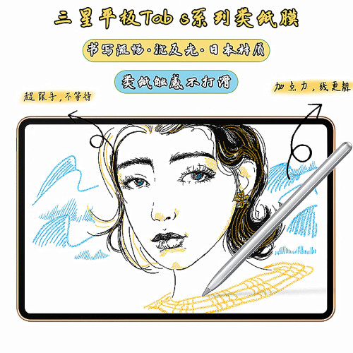 適用三星平板tab S11類紙膜s9+磨砂膜s5e/s6lite水凝膜s4保護膜s8ultra高清膜s10plus防反光膜s7fe平板貼膜 適用三星平板tab S11類紙膜s9+磨砂膜s5e/s6lite水凝膜s4保護膜s8ultra高清膜s10plus防反光膜s7fe平板貼膜