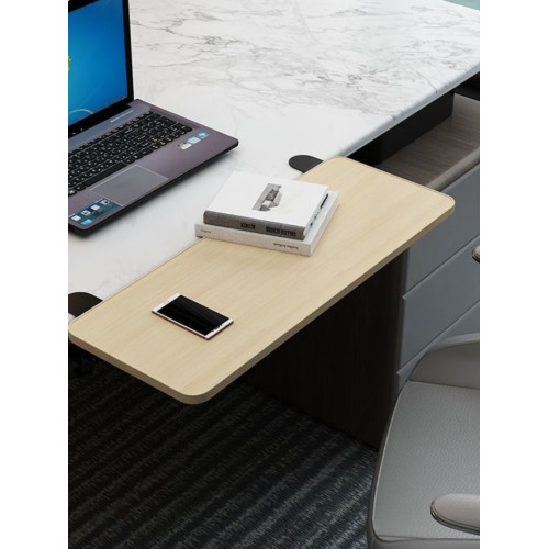 桌面延長板免打孔擴展延伸桌子延伸板電腦桌子手托折曡延長桌面板