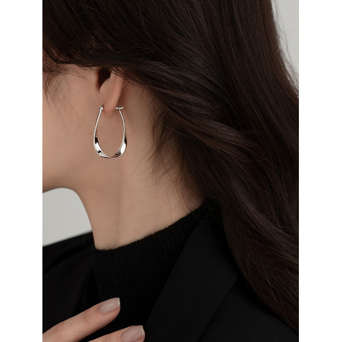 【巷南】925銀針莫比烏斯耳環小衆耳釘新款2025爆款女高級感耳飾 【巷南】925銀針莫比烏斯耳環小衆耳釘新款2025爆款女高級感耳飾