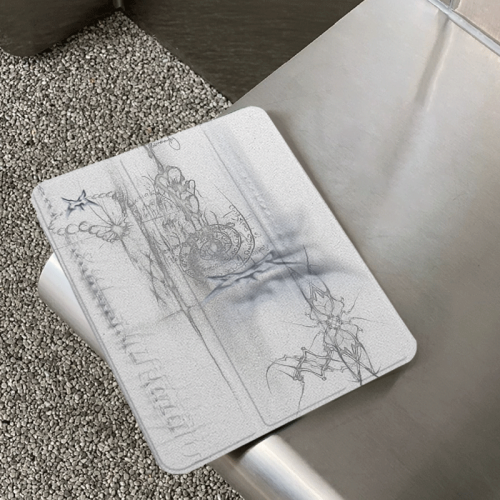 原創小衆藝術Y2K暗黑塗鴉適用11代2025款air6ipadpro11寸三折ipad殼防彎亞克力平板殼10.2寸air5mini7帶筆槽 原創小衆藝術Y2K暗黑塗鴉適用11代2025款air6ipadpro11寸三折ipad殼防彎亞克力平板殼10.2寸air5mini7帶筆槽