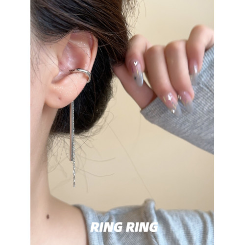 RINGRING商店耳骨夾流蘇耳夾女無耳洞耳飾耳掛耳環輕奢高級感耳墜